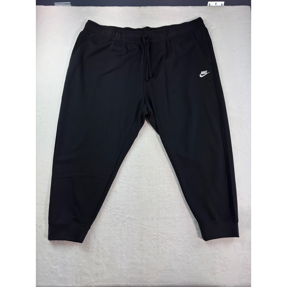 Nike Sportswear Womens Fleece Jogger Pants Black Mid Rise DV5085-010 3X NWT